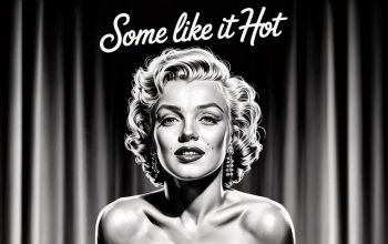 Portrait of Marilyn Monroe with her famous beauty mark, illustrating the story behind the star’s iconic look and its influence on pop culture.