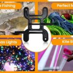 Trotline winder catfish line reel wrapped with heavy fishing line