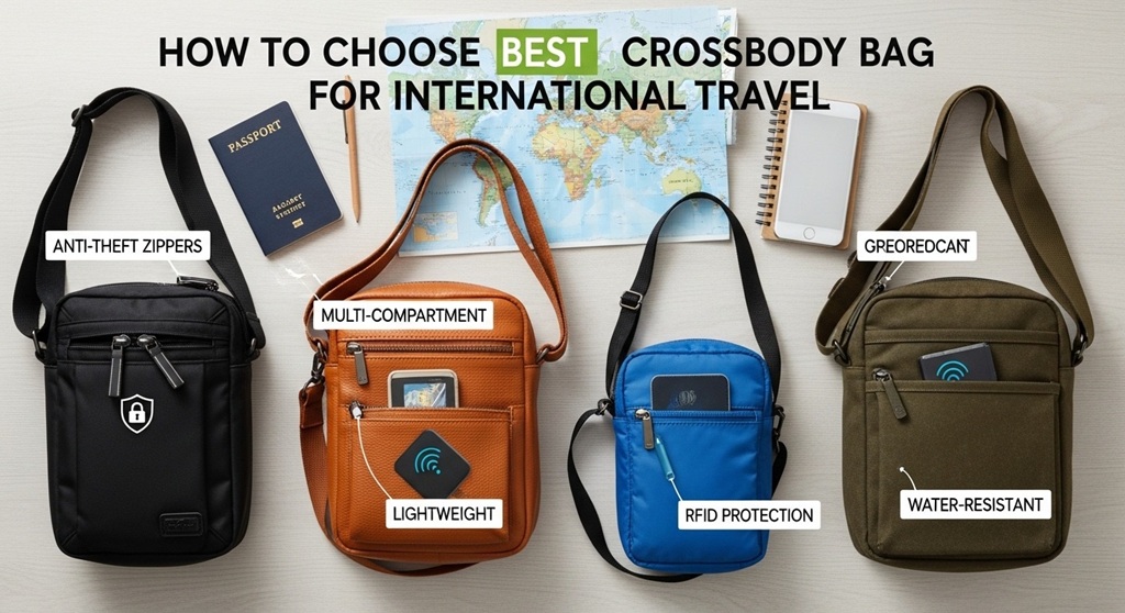 How to Choose the Best Crossbody Bag for International Travel