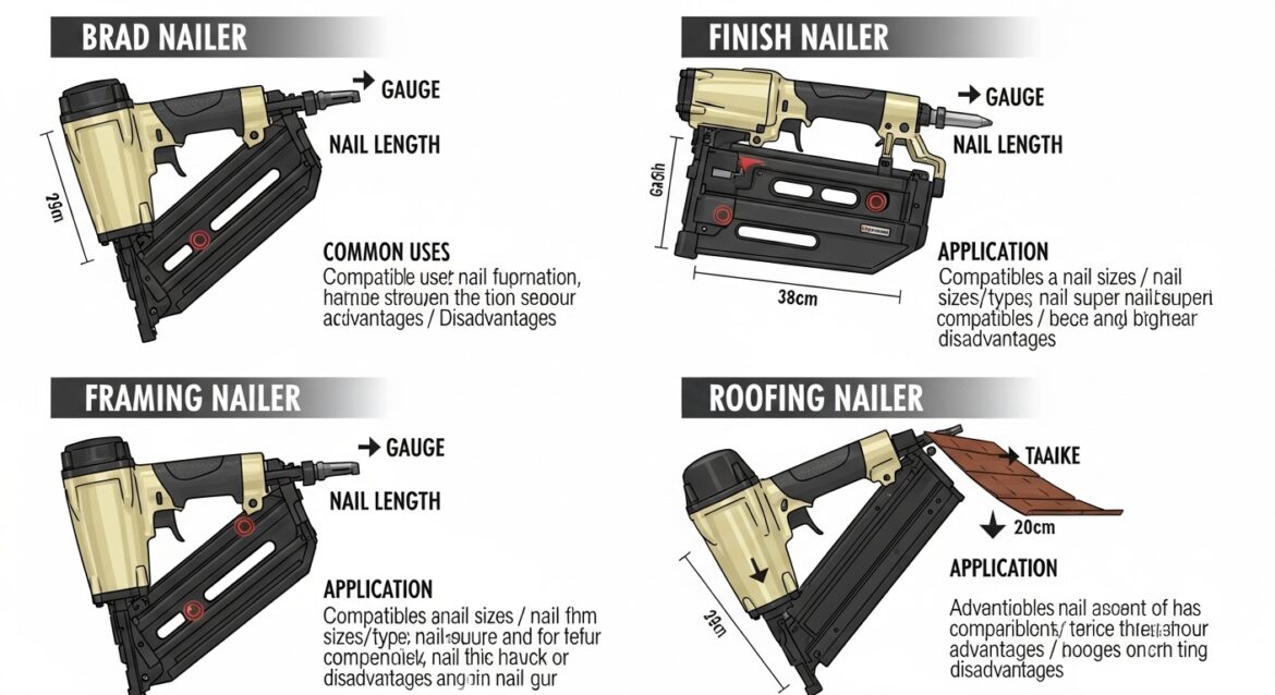 Types of Nail Guns Explained: Which One Do You Need?