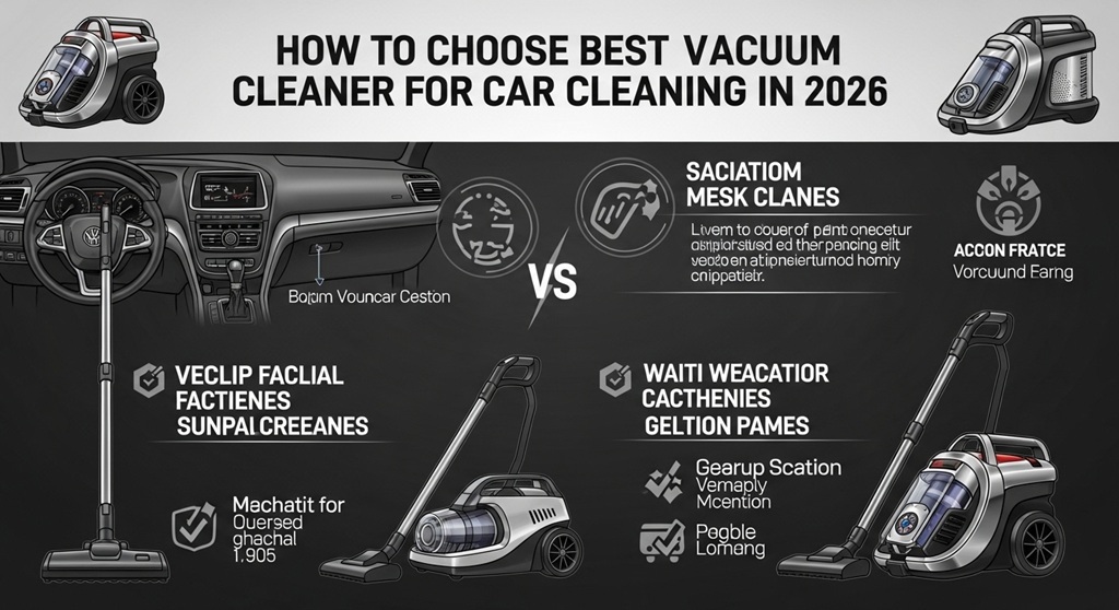 How to Choose the Best Vacuum Cleaner for Car Cleaning in 2026