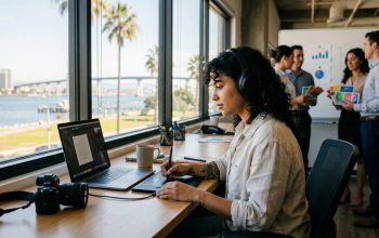 Digital creators working remotely in San Diego CA