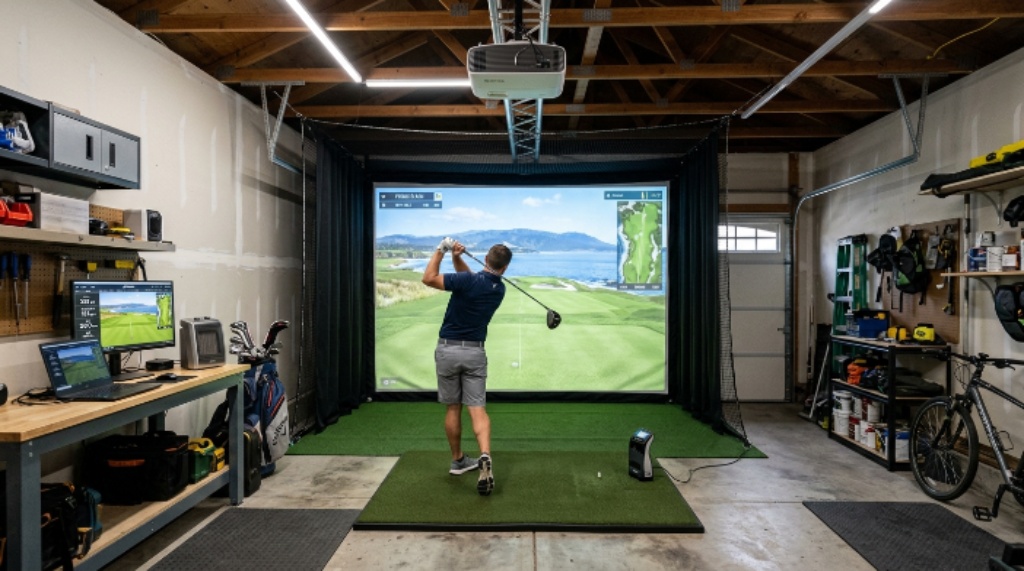How to Set Up a Golf Simulator at Home with the Right Laptop