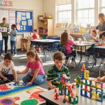 Students collaborating in a creative Nashville classroom