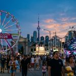Canadian National Exhibition 2026 midway rides at Exhibition Place Toronto