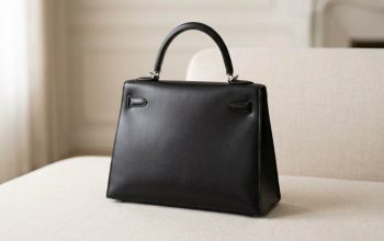Designer handbag authenticity inspection in Chicago boutique
