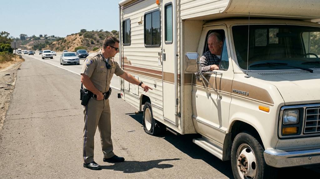 Why Highway Patrols Stop Campers in San Diego, CA